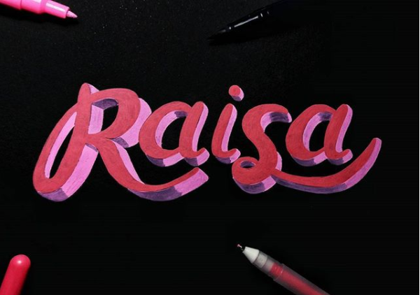 Lagi Booming gan! 3D HANDLETTERING Yuk Dilihat dulu, Dijamin nagih!