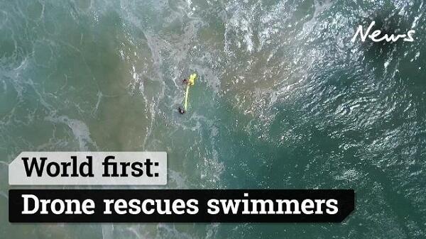 Nyaris Tenggelam, 2 Anak Ini Diselamatkan Drone