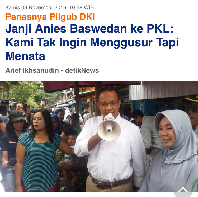 Giliran Puluhan PKL di Kebayoran Baru Terjaring Razia