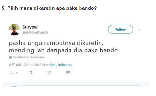 Reaksi Kocak Warganet Lihat Rambut Pasha Ungu Dikuncir