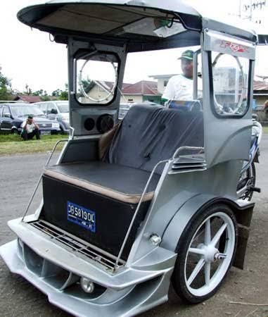 Bendi Motor Pengganti Hilangnya Becak Di Jakarta, Mungkinkah ??