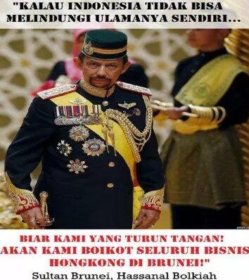  Sultan Brunei Laporkan Kasus Pencemaran Nama Baik ke Polda Metro