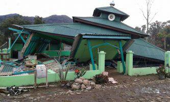 Gempa Banten, Warga Panik, Masjid dan Rumah Rusak