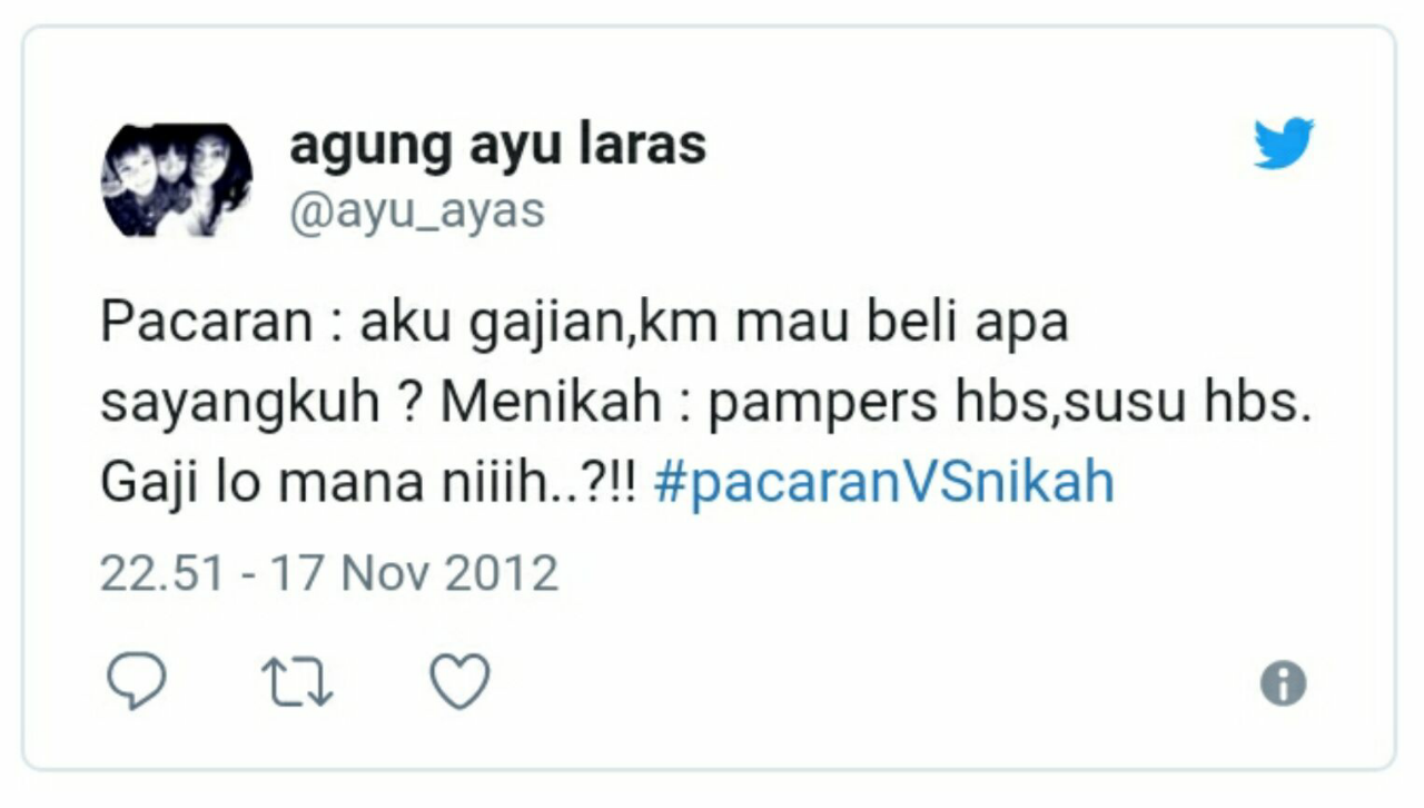 Twit-twit Jenaka Tentang Perbedaan Kehidupan Saat Masih Pacaran dan Setelah Menikah