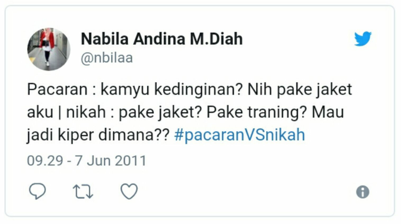 Twit-twit Jenaka Tentang Perbedaan Kehidupan Saat Masih Pacaran dan Setelah Menikah