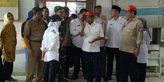 Diperintah Jokowi, Mensos Idrus Marham kunjungi korban gempa di Lebak