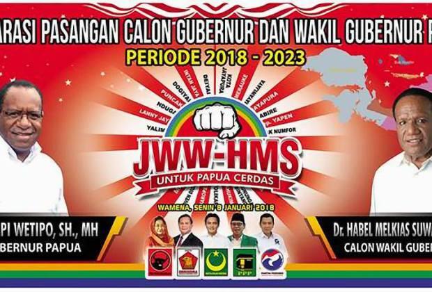 Bakal Calon Gubernur dan Wakil Gubernur Papua Periode 2018 -2023
