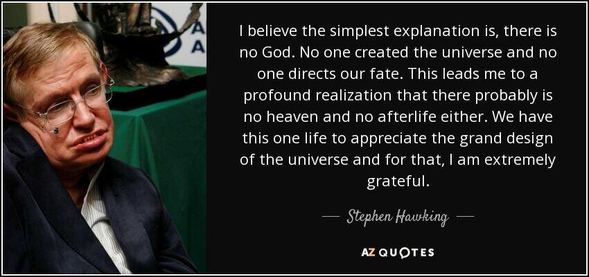 Stephen Hawking Sudah Mati, Dan "Digantikan" Pada Tahun 80an