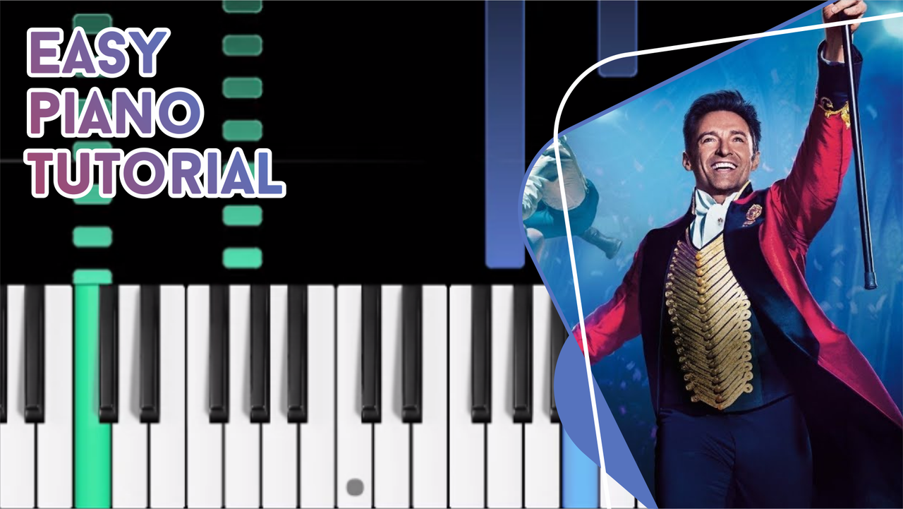 Kumpulan tutorial Piano dari semua musik di Film The Greatest Showman