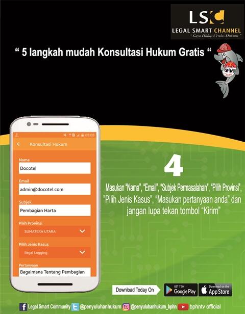 Ada masalah hukum? mau Konsultasi Hukum Gratis? caranya gampanggggg........