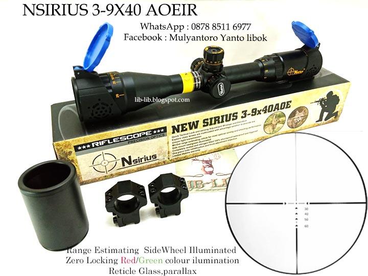 Jual scope Retarget berbagai type & ukuran
