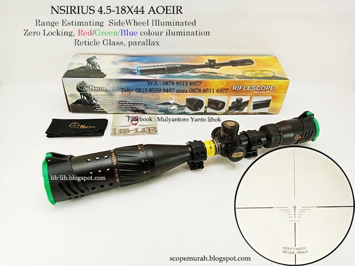 Jual scope Retarget berbagai type & ukuran