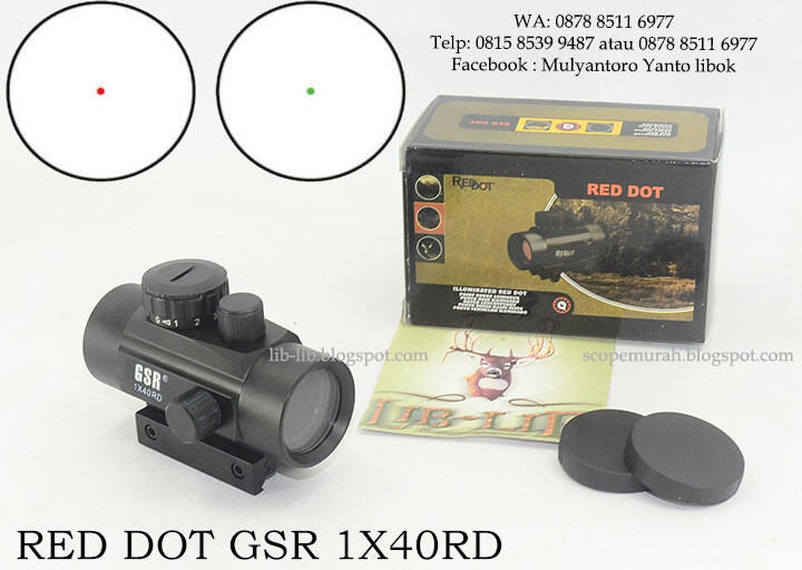 Jual scope Retarget berbagai type & ukuran