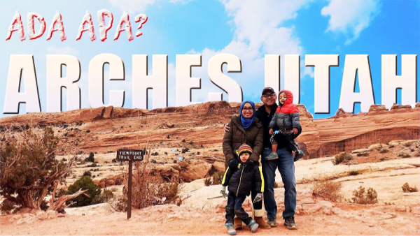 PESONA TEBING INDAH AMERIKA, ARCHES UTAH