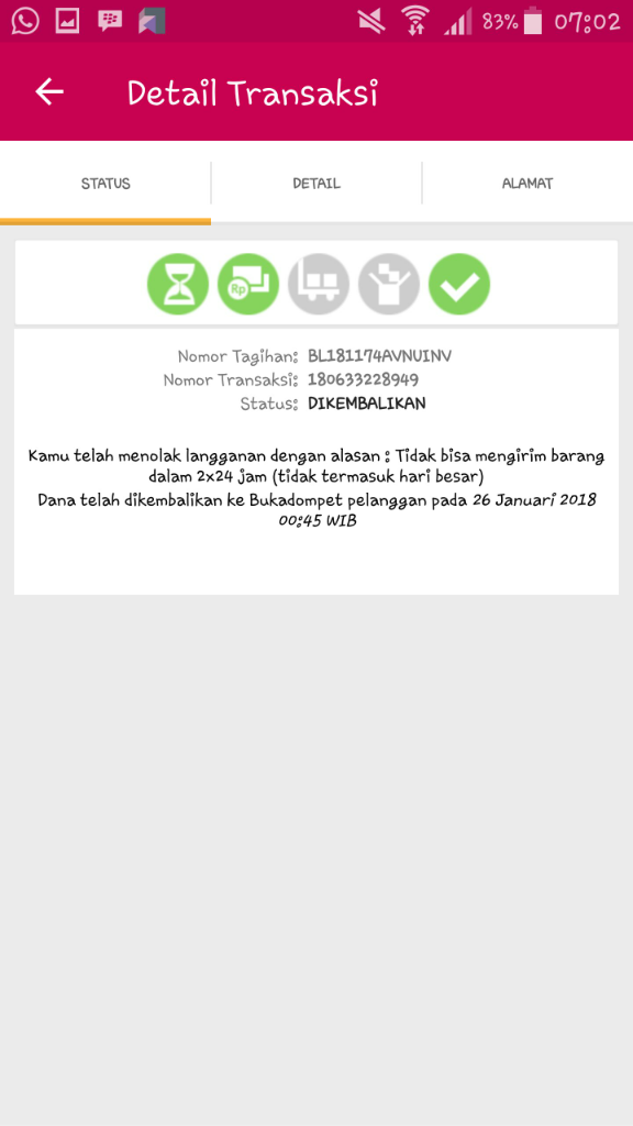 BUKALAPAK - SISTEM YANG TAK KUNJUNG MEMBAIK