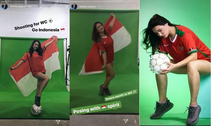 Miyabi Pake Jersey Timnas Indonesia. Miris atau Manis?