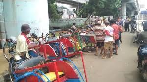 Becak Dari Jawa Sudah Tiba Di Jakarta