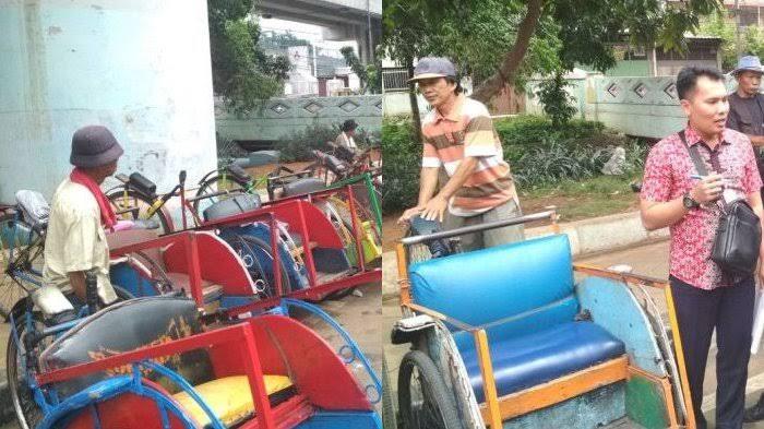 Becak Dari Jawa Sudah Tiba Di Jakarta