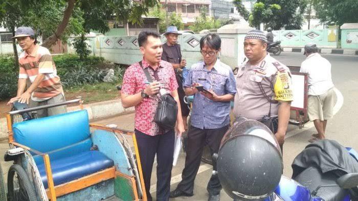Becak Dari Jawa Sudah Tiba Di Jakarta
