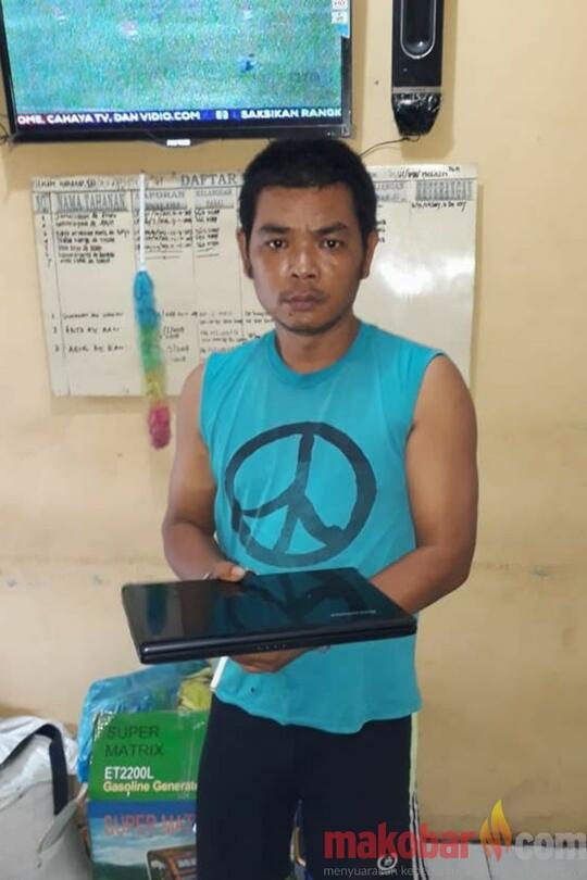 Pembobol Rumah PNS ditangkap Polsek Perbaungan
