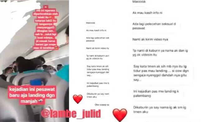 Merasa Dilecehkan Seksual, Wanita Mengamuk Pria Ini di Pesawat