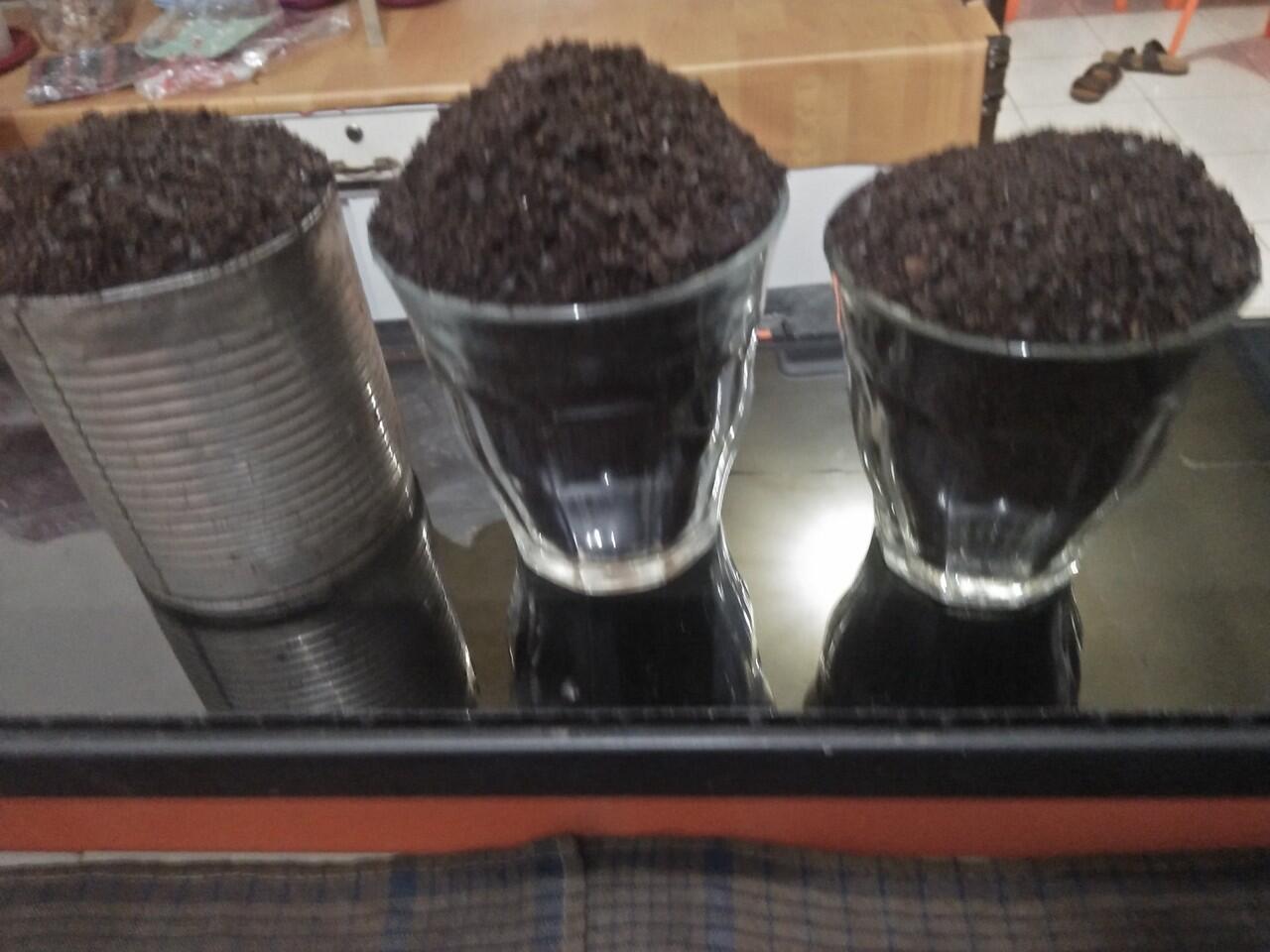 Step by step Buat Kopi "Weng" Tarik khas ACEH