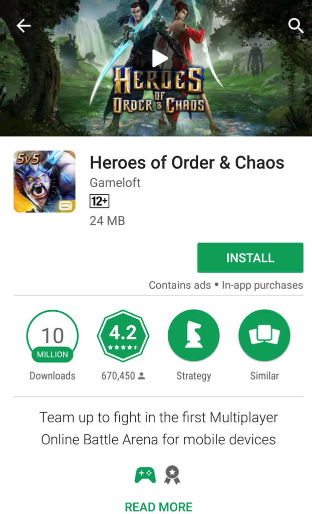 Inilah Game MOBA Dengan Unduhan Terbanyak Di Playstore