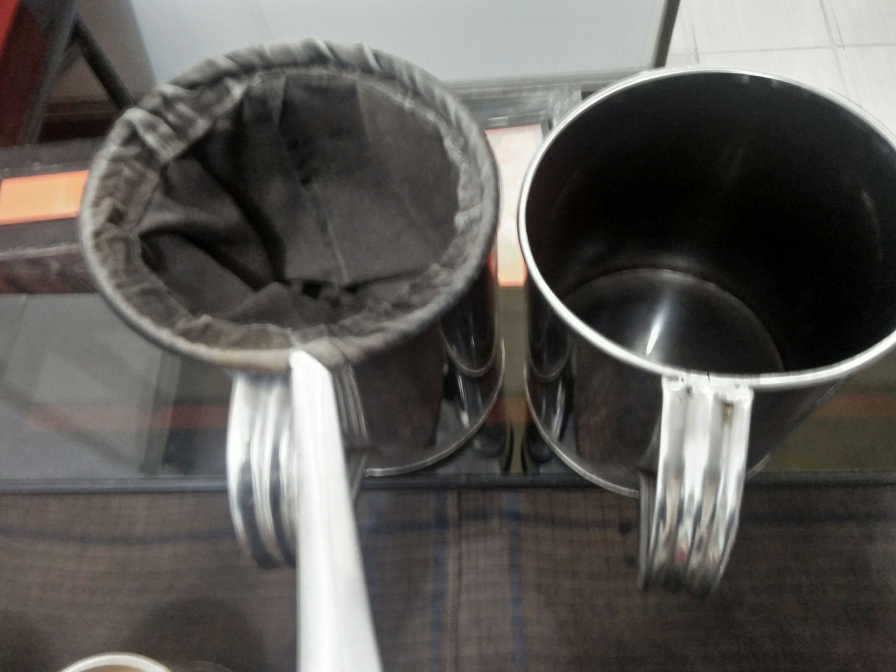 Step by step Buat Kopi "Weng" Tarik khas ACEH