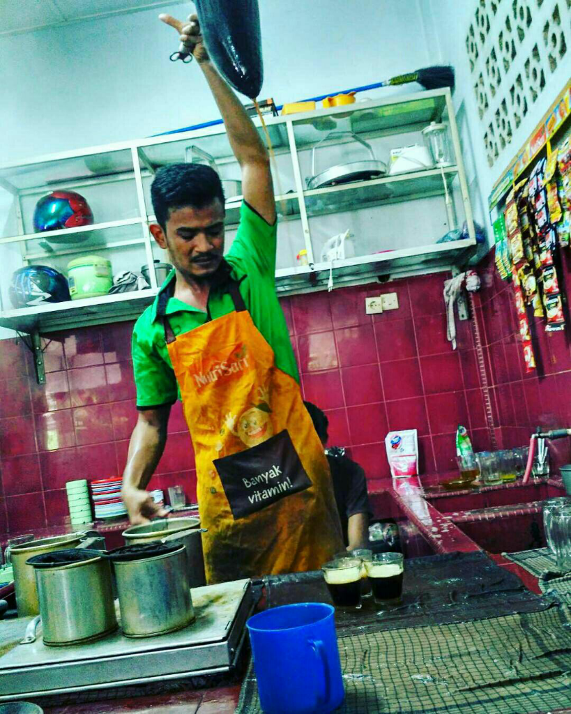 Step by step Buat Kopi "Weng" Tarik khas ACEH