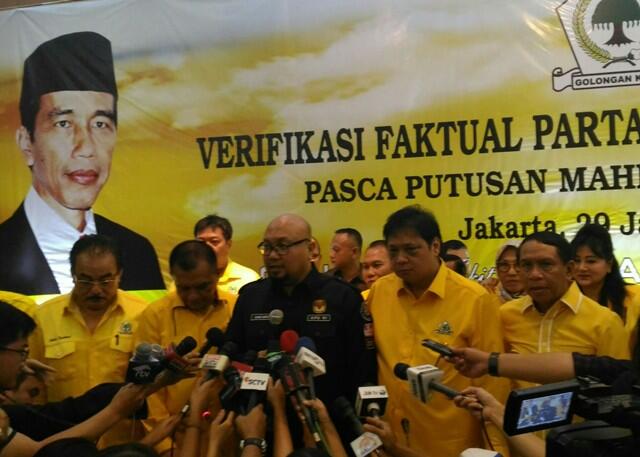 Golkar Memenuhi Syarat Verifikasi Faktual
