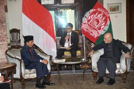 Presiden Jokowi: Indonesia Mendukung Perdamaian di Afghanistan