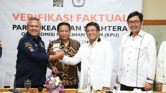 KPU: PKS Penuhi Tiga Syarat Verifikasi Faktual