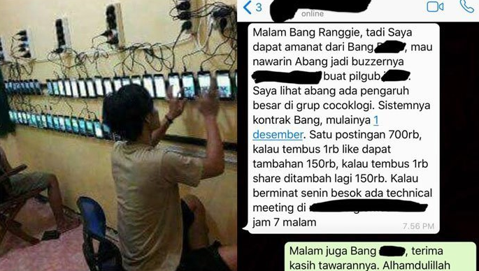 Pemuda Muhammadiyah: Pekerjaan Buzzer Politik Haram