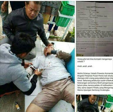 Ini Kronologi Pembunuhan Komandan Brigade PP Persis

