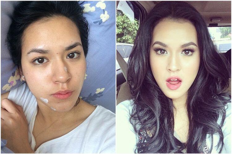 16 Foto Kesaktian Make Up Wanita