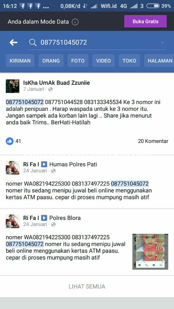 Penipuan FJB Kaskus