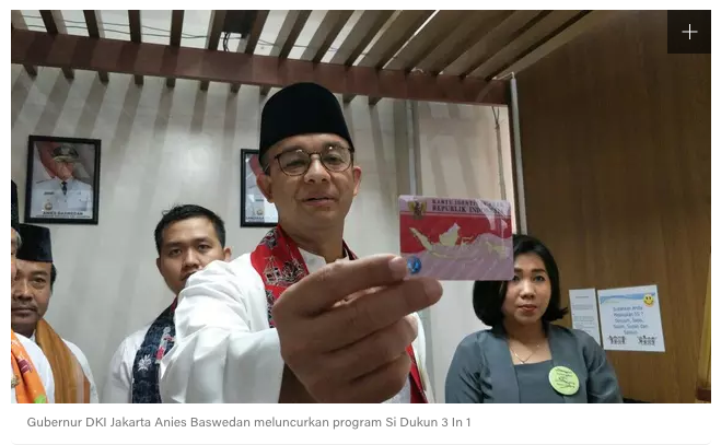 Anies Luncurkan Program Si Dukun 3 In 1
