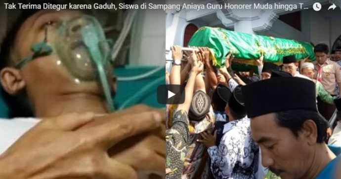 &#91;RIP&#93; Siswa Penganiaya Guru di Sampang Dikenal sebagai Pendekar