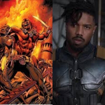 Erik Killmonger!! Sosok musuh di Film terbaru Marvel, Black Panther!! 