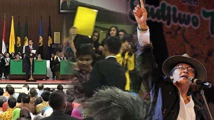 Komentar Sujiwo Tejo untuk Insiden Kartu Kuning dari Ketua BEM UI