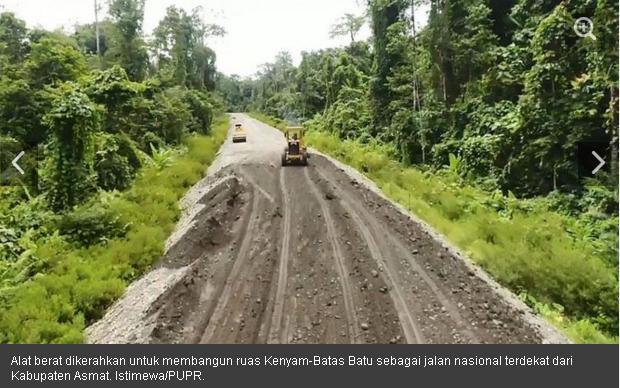 Jokowi Ingin Kirim Ketua BEM UI ke Asmat