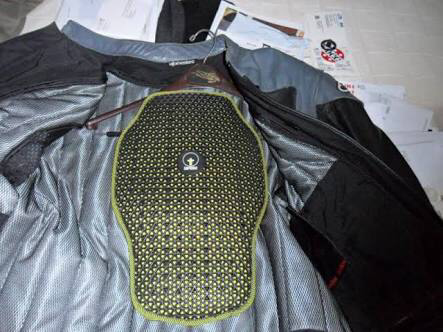DIY membuat protektor jaket motor
