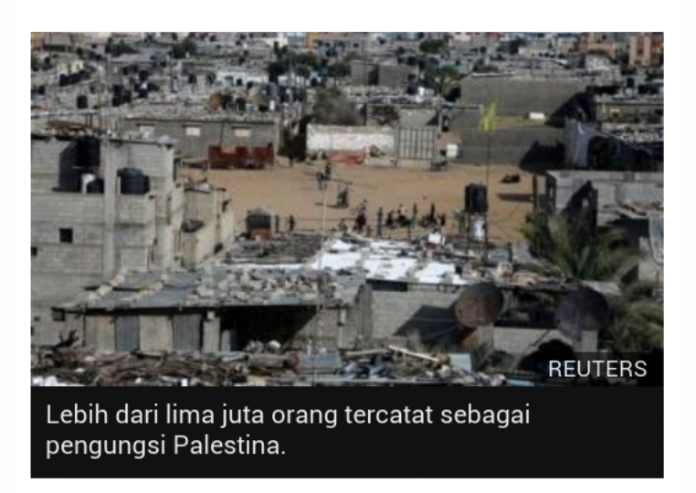 Berkunjung ke Kamp Pengungsi di Gaza, Yang Kini Terancam Pemotongan Bantuan AS