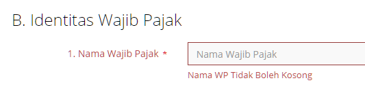 "help" daftar on line npwp di ereg.pajak