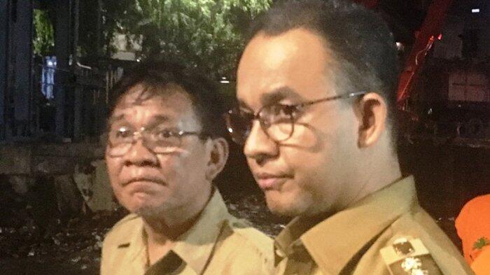 Pantau Potensi Banjir di Jakarta, Anies Baswedan Siap Tidur di Mana Saja