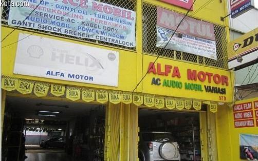 DIBUKA LOWONGAN KERJA DI BENGKEL ALFA MOTOR