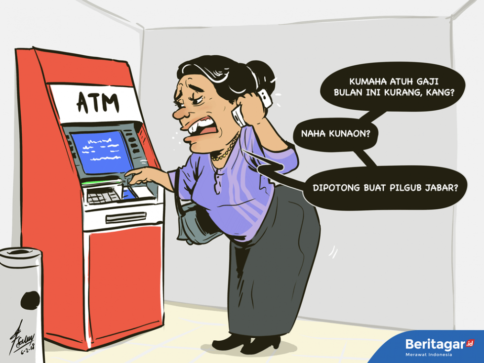 Patungan ongkosi cagub-cawagub Tanah Priangan