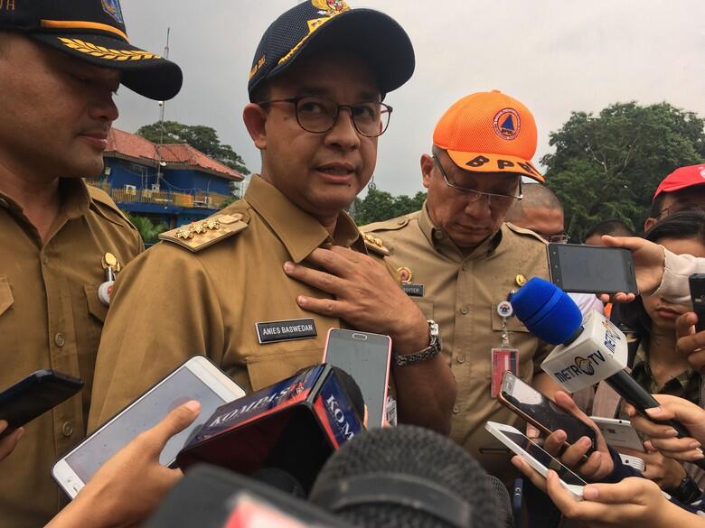Normalisasi Ciliwung Dilanjutkan? Anies: Kami Konsentrasi Pengungsi
