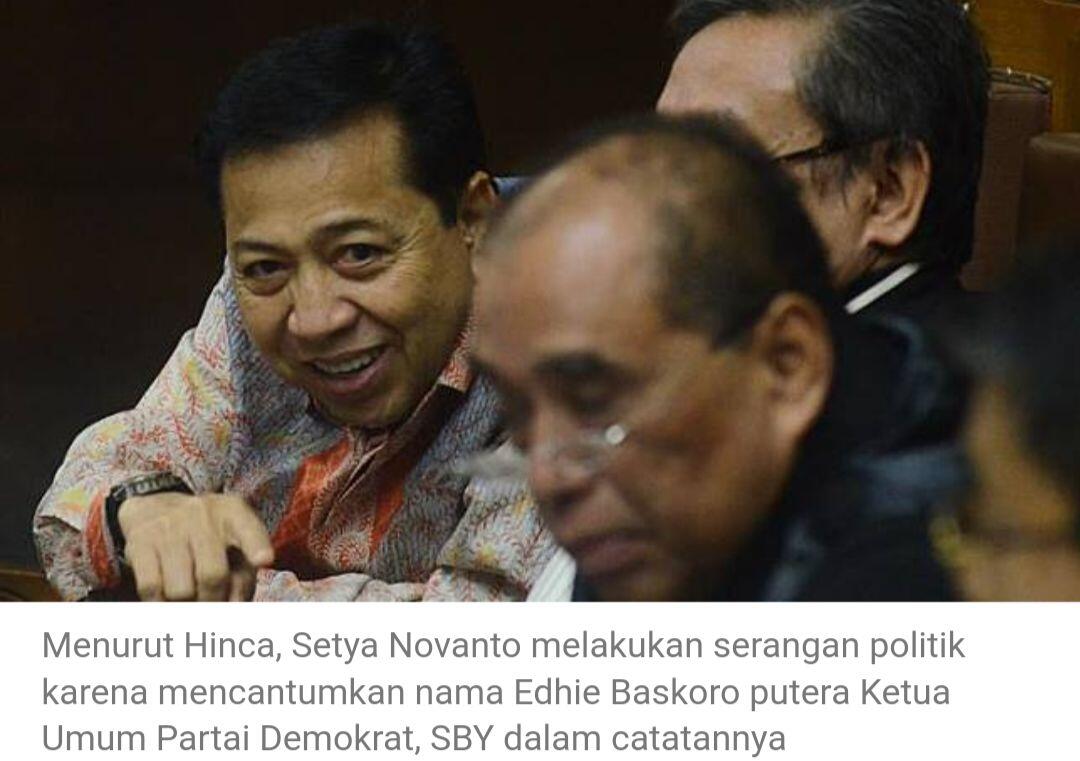 Ada Nama Ibas Di Buku Setya Novanto, Demokrat : Serangan Ngawur