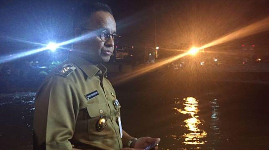 Anies : Mudah-Mudahan Banjir Tidak Sampai Istana